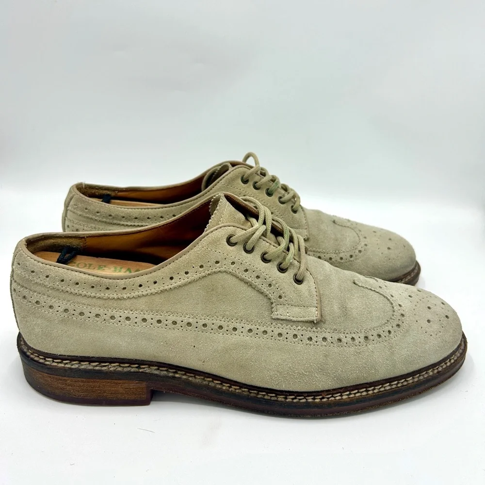 Mr B’s for ALDO, suede wingtip oxfords, US size 10, Good condition